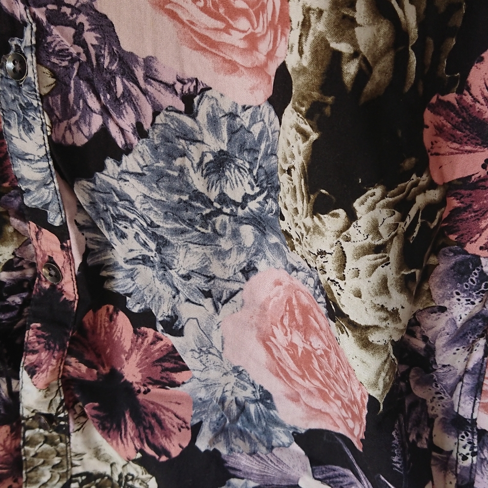 Mens floral shirt international concepts - Picture 3 of 4